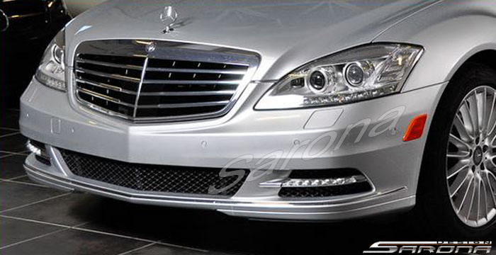 Custom Mercedes S Class  Sedan Front Bumper (2007 - 2012) - $590.00 (Part #MB-167-FB)